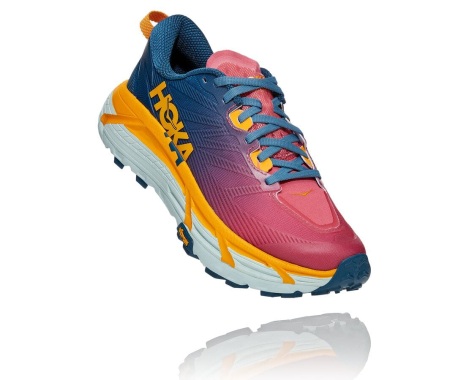 Sapatilhas Hoka One One Mafate Speed 3 Portugal - Sapatilhas Trail Mulher Azuis - XVLDJW-870